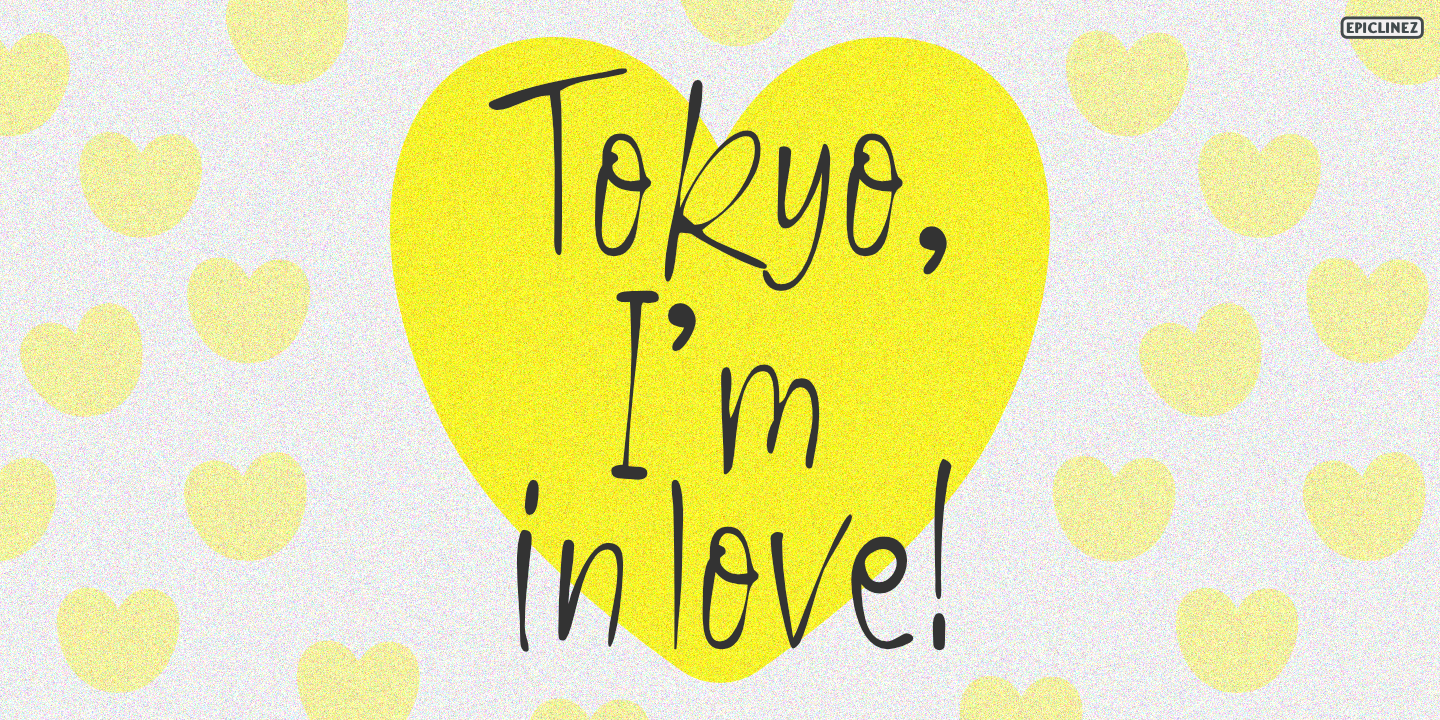 Little Tokyo Regular Font preview